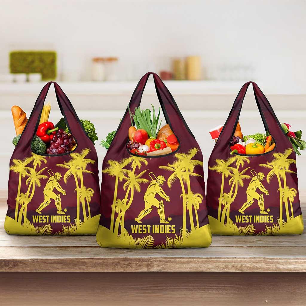 Cricket 2026 West Indies Grocery Bag WI Tropical Version