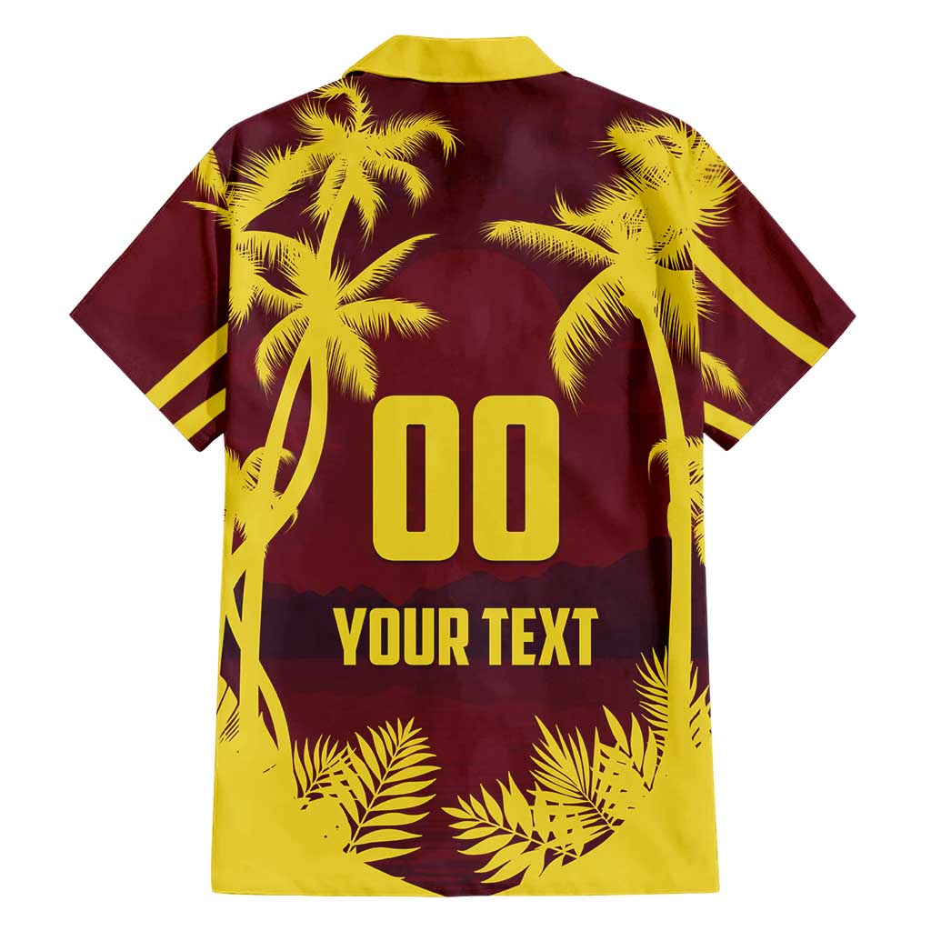 Custom Cricket 2026 West Indies Hawaiian Shirt WI Tropical Version