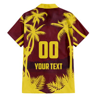 Custom Cricket 2026 West Indies Hawaiian Shirt WI Tropical Version