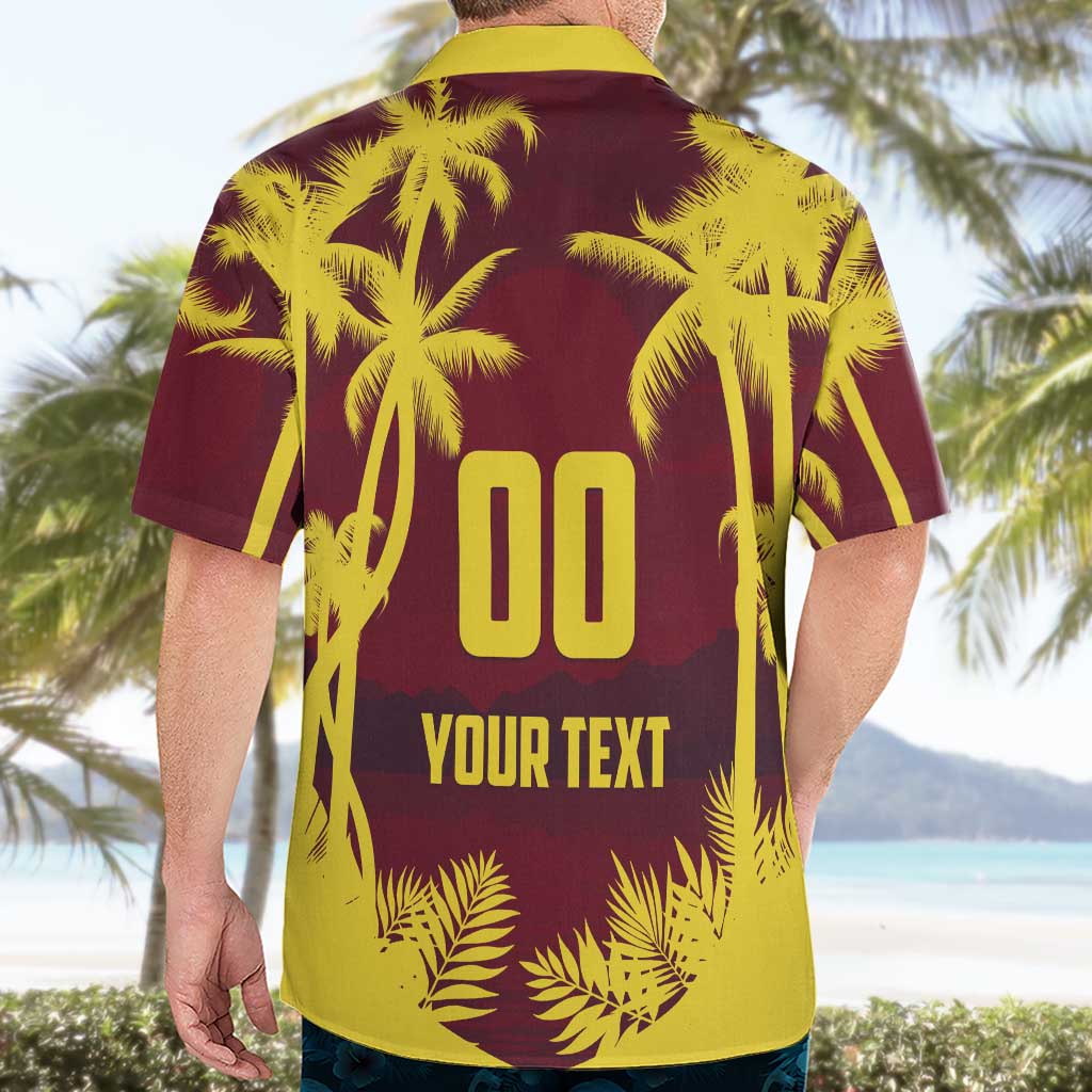 Custom Cricket 2026 West Indies Hawaiian Shirt WI Tropical Version