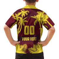 Custom Cricket 2026 West Indies Hawaiian Shirt WI Tropical Version