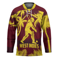 Custom Cricket 2026 West Indies Hockey Jersey WI Tropical Version