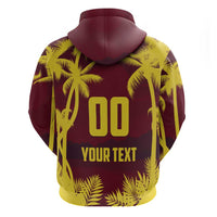 Custom Cricket 2026 West Indies Hoodie WI Tropical Version