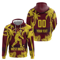 Custom Cricket 2026 West Indies Hoodie WI Tropical Version