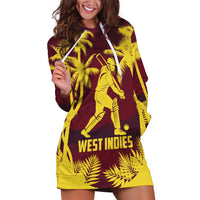 Custom Cricket 2026 West Indies Hoodie Dress WI Tropical Version