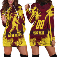 Custom Cricket 2026 West Indies Hoodie Dress WI Tropical Version