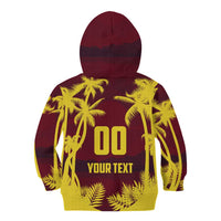 Custom Cricket 2026 West Indies Kid Hoodie WI Tropical Version