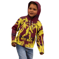 Custom Cricket 2026 West Indies Kid Hoodie WI Tropical Version