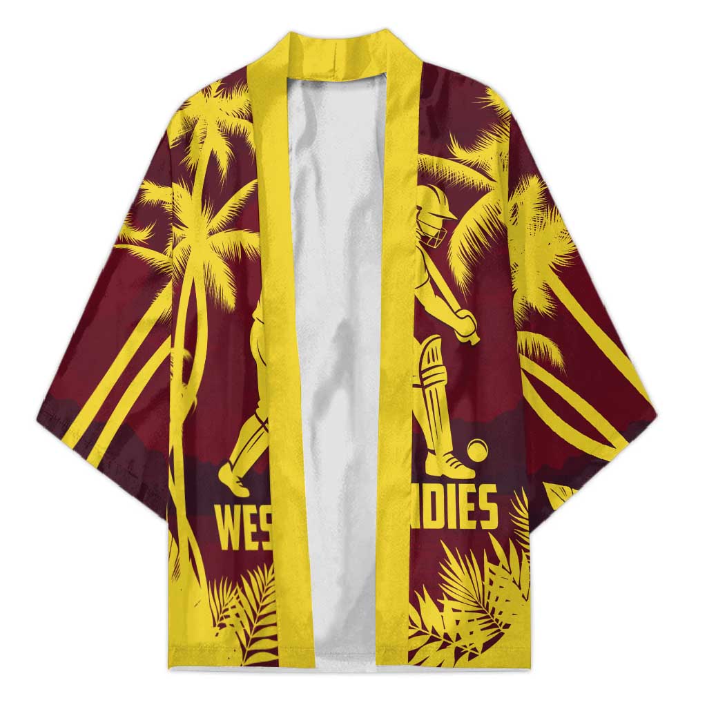 Custom Cricket 2026 West Indies Kimono WI Tropical Version