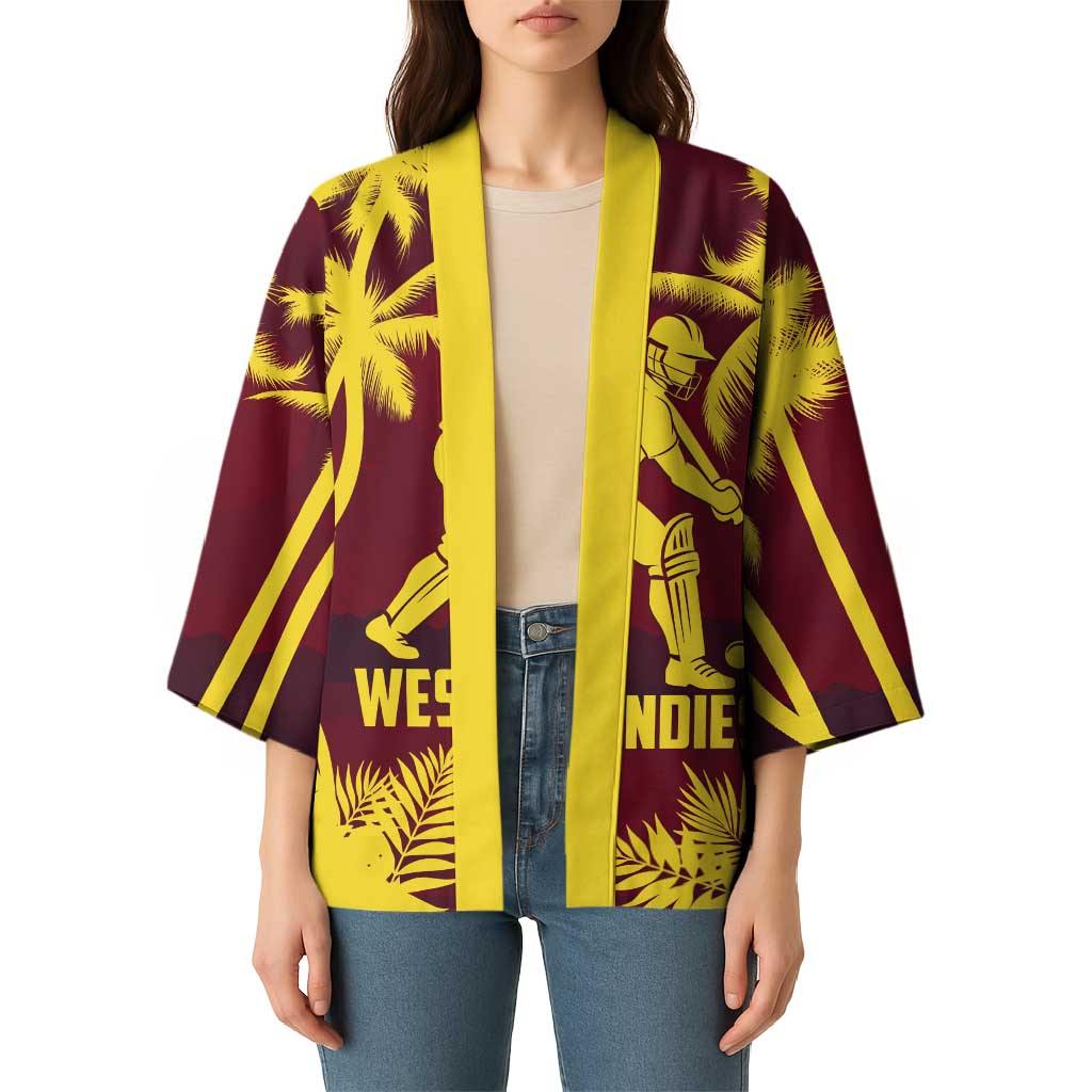 Custom Cricket 2026 West Indies Kimono WI Tropical Version