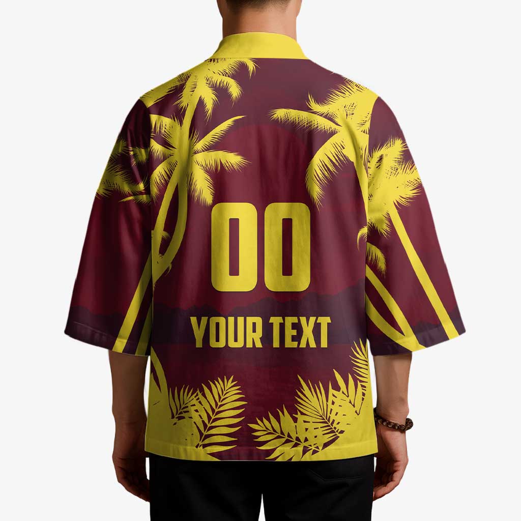 Custom Cricket 2026 West Indies Kimono WI Tropical Version