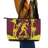 Cricket 2026 West Indies Leather Tote Bag WI Tropical Version