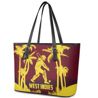 Cricket 2026 West Indies Leather Tote Bag WI Tropical Version