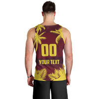 Custom Cricket 2026 West Indies Men Tank Top WI Tropical Version