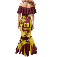 Custom Cricket 2026 West Indies Mermaid Dress WI Tropical Version