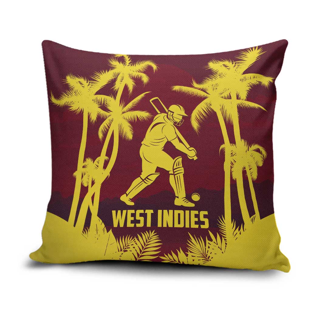 Cricket 2026 West Indies Pillow Cover WI Tropical Version