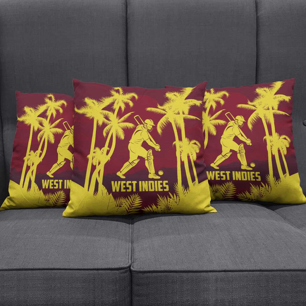 Cricket 2026 West Indies Pillow Cover WI Tropical Version