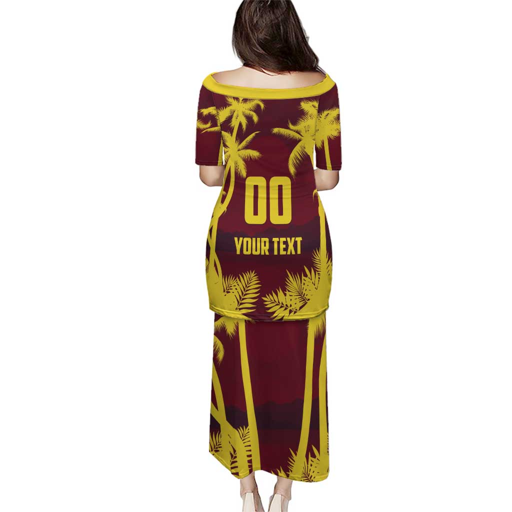 Custom Cricket 2026 West Indies Puletasi WI Tropical Version