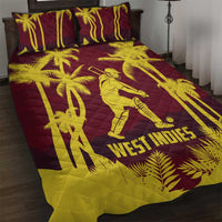 Cricket 2026 West Indies Quilt Bed Set WI Tropical Version