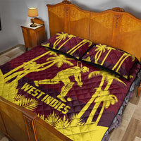 Cricket 2026 West Indies Quilt Bed Set WI Tropical Version