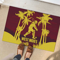 Cricket 2026 West Indies Rubber Doormat WI Tropical Version