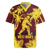 Custom Cricket 2026 West Indies Rugby Jersey WI Tropical Version