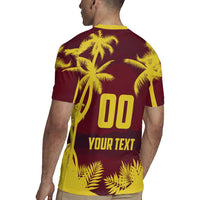 Custom Cricket 2026 West Indies Rugby Jersey WI Tropical Version