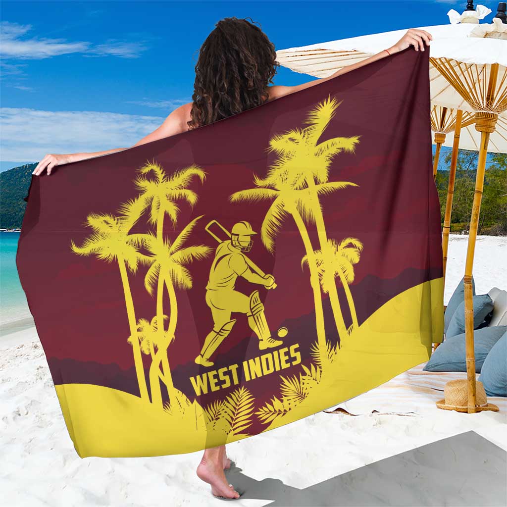 Cricket 2026 West Indies Sarong WI Tropical Version