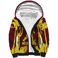 Custom Cricket 2026 West Indies Sherpa Hoodie WI Tropical Version