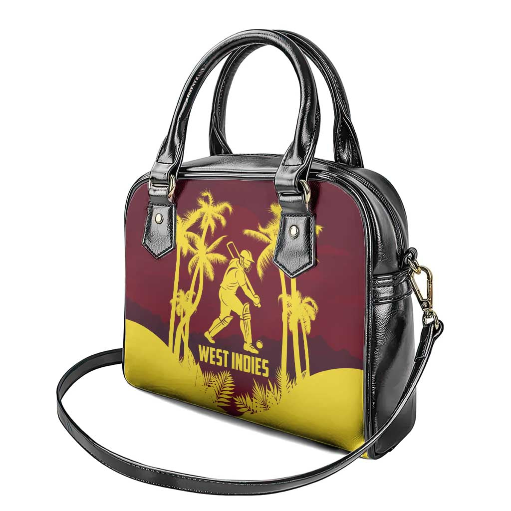 Cricket 2026 West Indies Shoulder Handbag WI Tropical Version