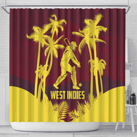Cricket 2026 West Indies Shower Curtain WI Tropical Version