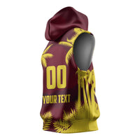 Custom Cricket 2026 West Indies Sleeveless Hoodie WI Tropical Version