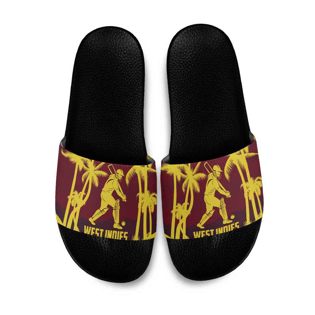 Cricket 2026 West Indies Slide Sandals WI Tropical Version