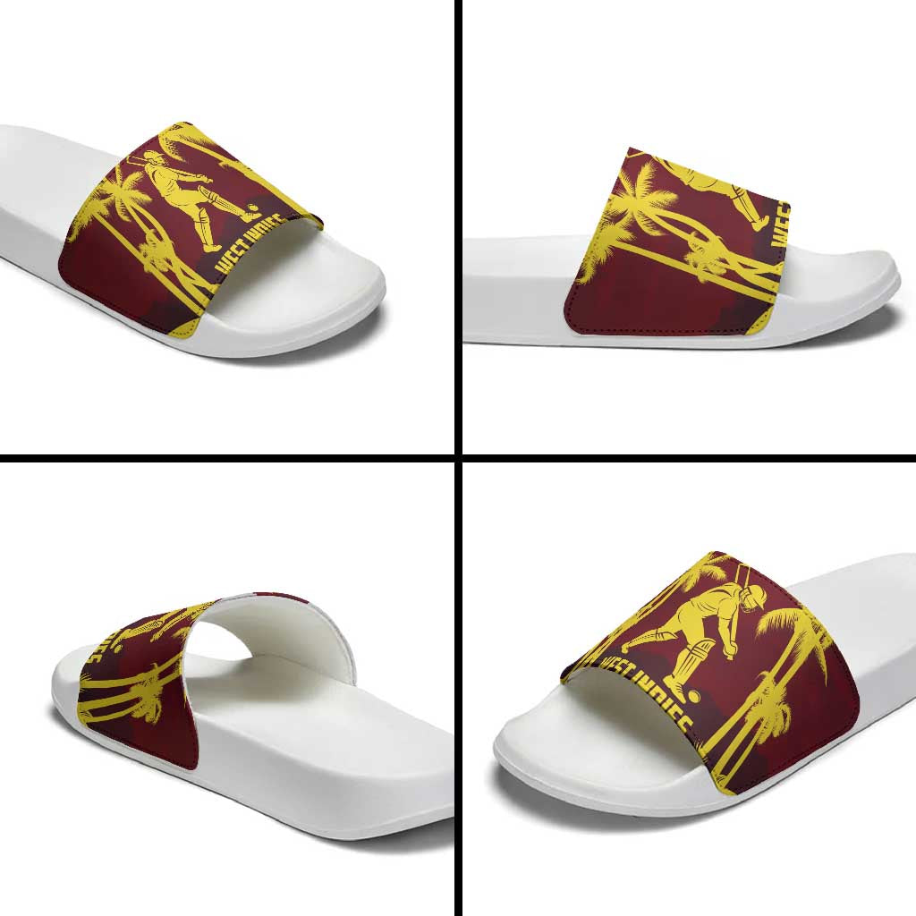 Cricket 2026 West Indies Slide Sandals WI Tropical Version