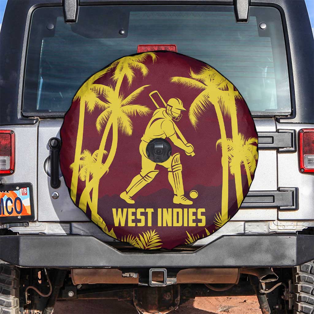 Cricket 2026 West Indies Spare Tire Cover WI Tropical Version