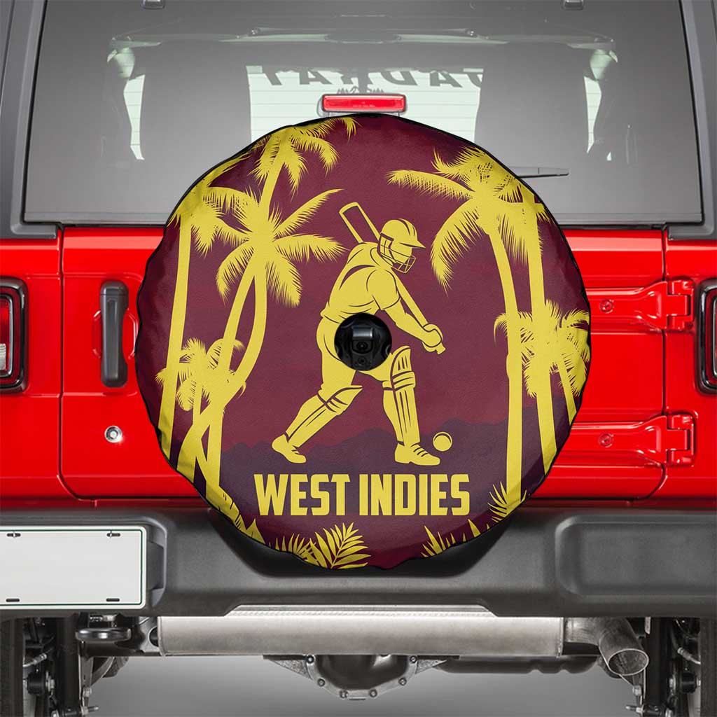 Cricket 2026 West Indies Spare Tire Cover WI Tropical Version