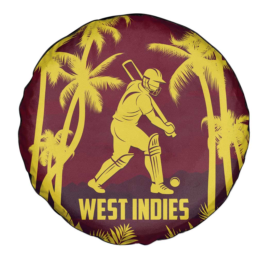 Cricket 2026 West Indies Spare Tire Cover WI Tropical Version