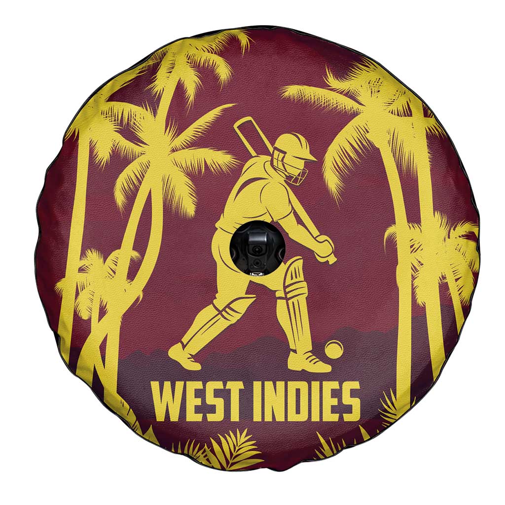 Cricket 2026 West Indies Spare Tire Cover WI Tropical Version