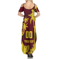 Custom Cricket 2026 West Indies Summer Maxi Dress WI Tropical Version