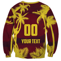 Custom Cricket 2026 West Indies Sweatshirt WI Tropical Version