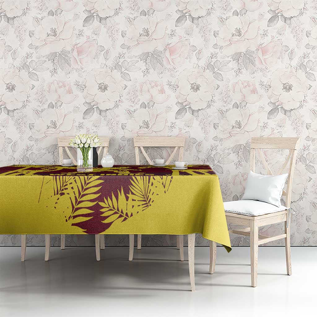 Cricket 2026 West Indies Tablecloth WI Tropical Version