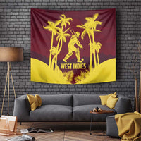 Cricket 2026 West Indies Tapestry WI Tropical Version