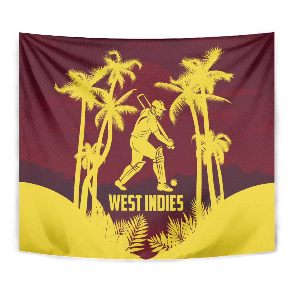 Cricket 2026 West Indies Tapestry WI Tropical Version