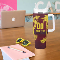 Custom Cricket 2026 West Indies Tumbler With Handle WI Tropical Version