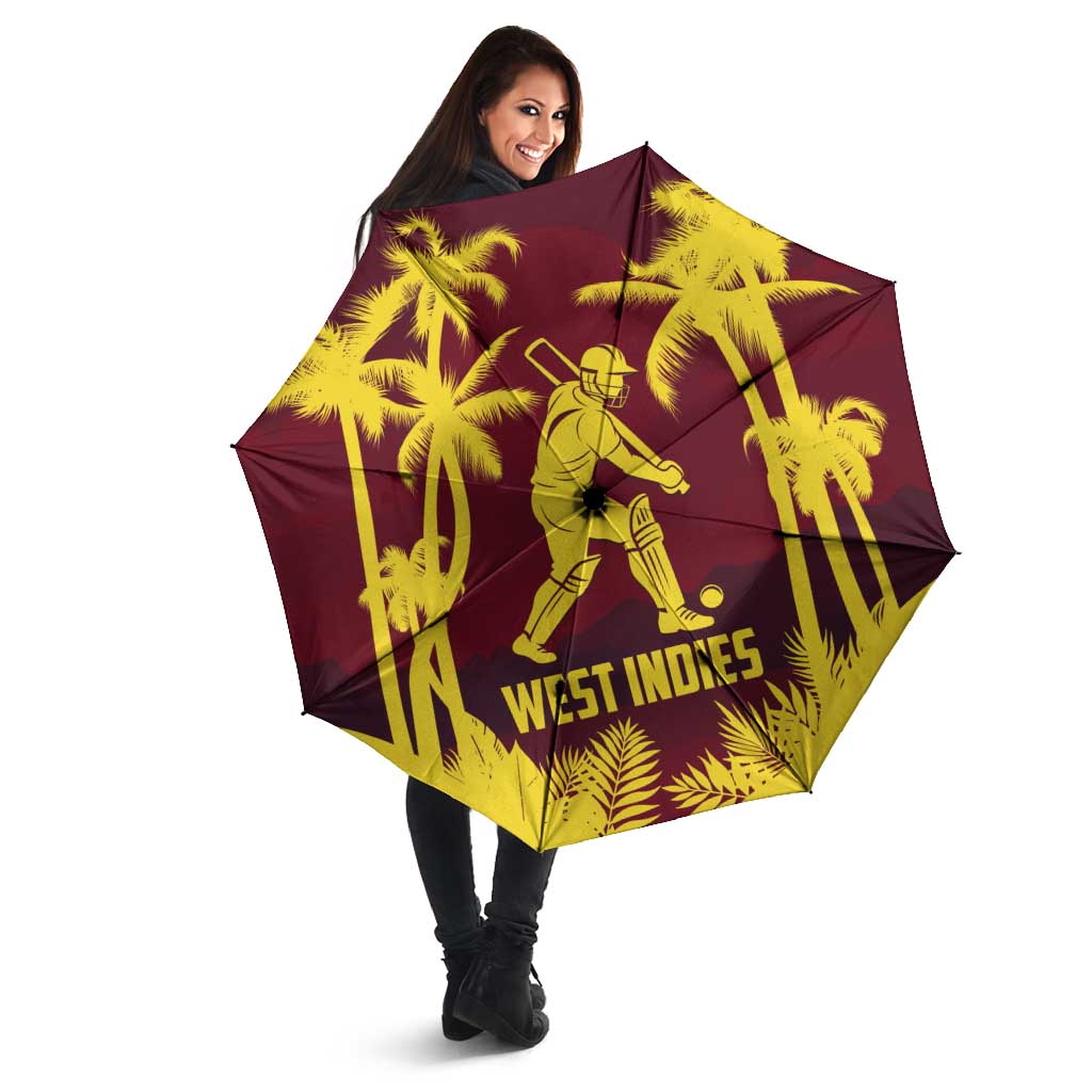 Cricket 2026 West Indies Umbrella WI Tropical Version