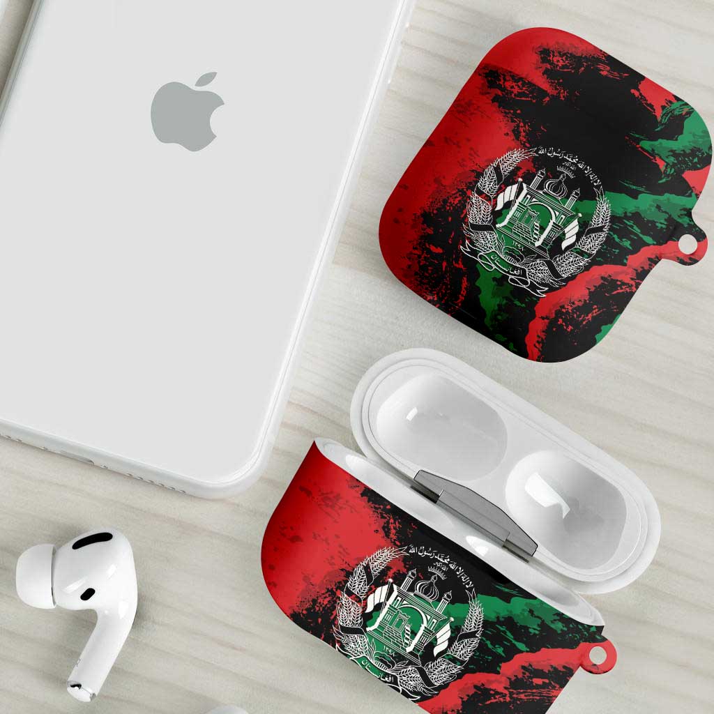 Afghanistan AirPods Case Grunge Style
