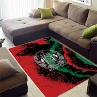 Afghanistan Area Rug Grunge Style