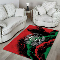 Afghanistan Area Rug Grunge Style