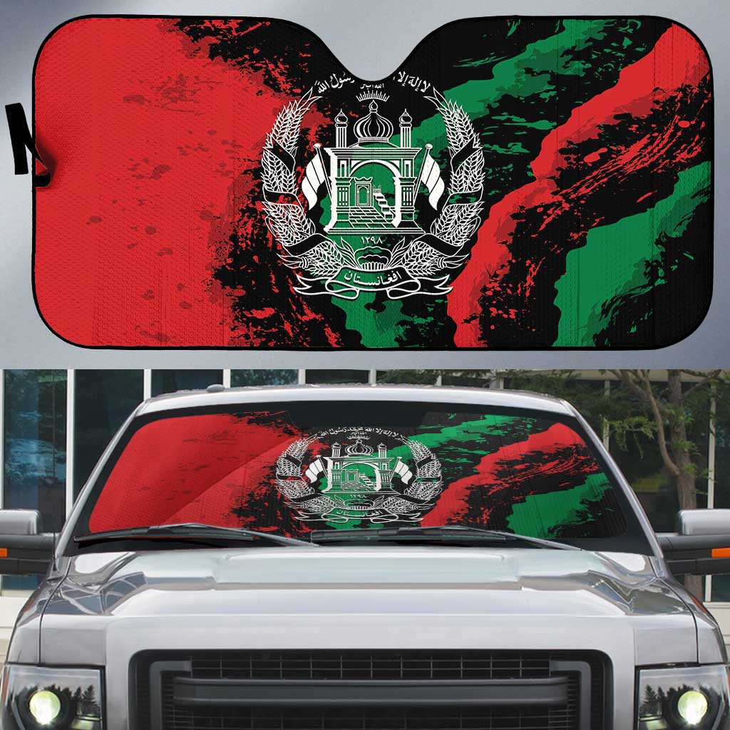 Afghanistan Auto Sun Shade Grunge Style