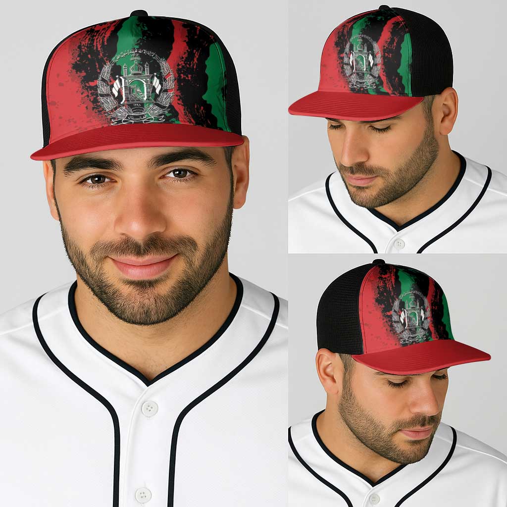 Afghanistan Baseball Net Cap Grunge Style